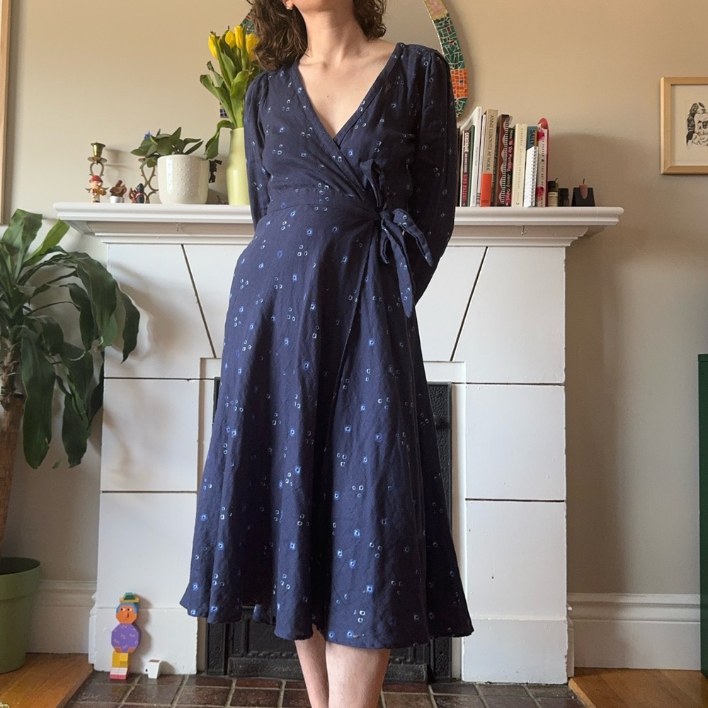 Comfy long cotton dress